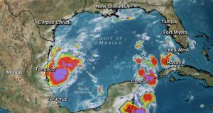 Vigilan posible tormenta tropical en el Golfo de México con alerta para Nuevo León y Tamaulipas