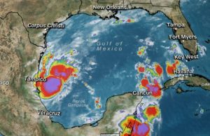 Vigilan posible tormenta tropical en el Golfo de México con alerta para Nuevo León y Tamaulipas