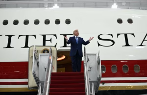 Trump presenta el nuevo Air Force One donado por Catar