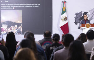 Sheinbaum condena publicación de Salinas Pliego contra migrantes mexicanos