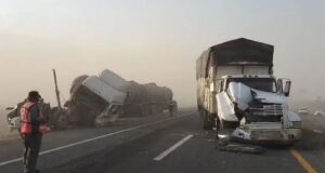 Nueve muertos y diez heridos deja choque múltiple en autopista de Jalisco