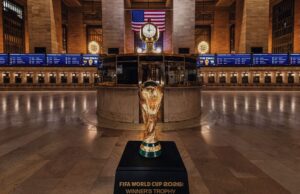 Grand Central Terminal acoge la cuenta regresiva para la final del Mundial 2026