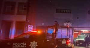 Choque tras presunto robo de vehículo deja dos heridos en Monterrey
