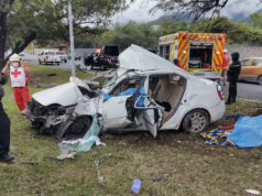 Autoridades y vecinos buscan reforzar seguridad en la Carretera Nacional