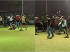 Golpiza tras partido de futbol se viraliza en Monterrey